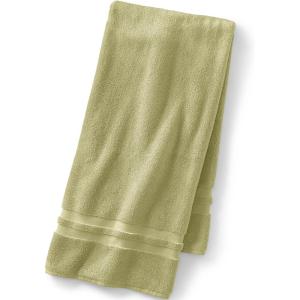 Lands’ End Essential Towel Cobblestone Bath- Hand Towel(Fresh Olive)