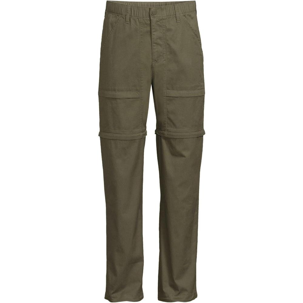 imageLands End Mens Zip Off PantForest Moss
