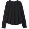 Lands’ End Girls Active Long Sleeve Top(Black)