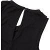 Lands’ End Girls Casual Knit Jumpsuit(Black)