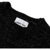 Lands’ End Girls Chenille Cinched Waist Sweater Dress(Mod Black Glitter)