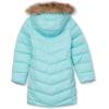 Lands’ End Girls Fleece Lined Coat(Aqua Splash)