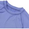 Lands’ End Girls Thermal Base Layer Long Underwear Thermaskin Crew Neck Shirt(Bruiser Purple)
