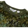 Lands’ End Kids Long Sleeve Plush Fleece Pajama Set(Green Camo Land)