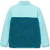 Lands’ End Kids Water Resistant Mixed Media Insulated Jacket(Blue Aqua Splash)