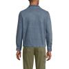 Lands’ End Men’s Denim Utility Shirt Jacket(Stone Wash)