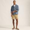 Lands’ End Men’s Denim Utility Shirt Jacket(Stone Wash)