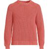 Lands’ End Men’s Drifter Cotton Crewneck Sweater(Sea Coral)