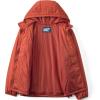 Lands’ End Men’s FeatherFree Insulated Hooded Jacket(Bourbon)