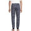 Lands’ End Men’s Flannel Jogger Pajama Pants(Deep Sea Navy Bears)
