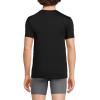 Lands’ End Men’s Flex Performance Crewneck Undershirt(Black)