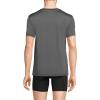 Lands’ End Men’s Flex Performance Crewneck Undershirt(Warm Graphite)