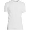 Lands’ End Men’s Flex Performance Crewneck Undershirt(White)
