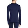 Lands’ End Men’s Flex Performance Crewneck(Deep Sea Navy)