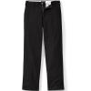 Lands’ End Men’s Prehem Comfort Waist No Iron Chino Pants(Black)