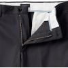 Lands’ End Men’s Prehem Comfort Waist No Iron Chino Pants(Black)