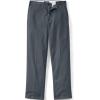 Lands’ End Men’s Prehem Comfort Waist No Iron Chino Pants(Charcoal)