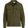 Lands’ End Men’s Quilted Insulated Shirt Jacket(Woodland Moss)