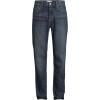 Lands’ End Men’s Rigid Comfort Waist Classic Fit Jean(Dark Pacific Wash)