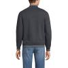 Lands’ End Men’s Serious Sweats Bomber(Dark Charcoal Heather)