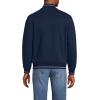 Lands’ End Men’s Serious Sweats Bomber(Radiant Navy)
