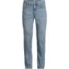 Lands’ End Men’s Slim Fit Stretch Jeans Washed Black(Medium Tahoe Wash)