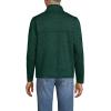 Lands’ End Men’s Sweater Fleece Snap Neck Pullover Jacket(Evergreen Heather)