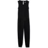 Lands’ End Girls Casual Knit Jumpsuit(Black)