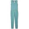 Lands’ End Girls Casual Knit Jumpsuit(Oil Blue)