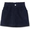 Lands’ End Girls Corduroy Skirt with Heart Pockets(Classic Navy)