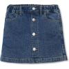 Lands’ End Girls Denim Skort(Grand Blue)