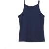 Lands’ End Girls Sleep Tank Cami – Soft Cotton Blend, Tag-Free, Versatile for Layering & Lounging(Deep Sea Navy)