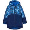 Lands’ End Kids Insulated Water Resistant Activity Jacket(Blue Camo)