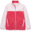 Lands’ End Kids Water Resistant Mixed Media Insulated Jacket(Raspberry Sorbet/Baby Pink)