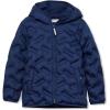 Lands’ End Kids Water Resistant Seamless Quilt Insulated Jacket(Navy)