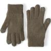 Lands’ End Men’s CashTouch Knit Gloves(Woodland Moss)