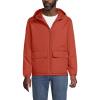 Lands’ End Men’s FeatherFree Insulated Hooded Jacket(Bourbon)