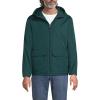 Lands’ End Men’s FeatherFree Insulated Hooded Jacket(Deep Pine)