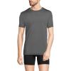 Lands’ End Men’s Flex Performance Crewneck Undershirt(Warm Graphite)