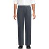 Lands’ End Men’s Prehem Comfort Waist No Iron Chino Pants(Charcoal)