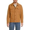 Lands’ End Men’s Quilted Insulated Shirt Jacket(Canyon Camel)