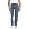 Lands’ End Men’s Slim Fit Stretch Jeans Washed Black(Medium Glacier Wash)