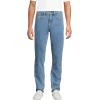 Lands’ End Men’s Slim Fit Stretch Jeans Washed Black(Medium Stonewash)
