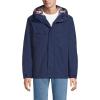 Lands’ End Men’s Squall 3 in 1 Sherpa Lined Jacket(Navy/Navy/Bourbon Plaid)