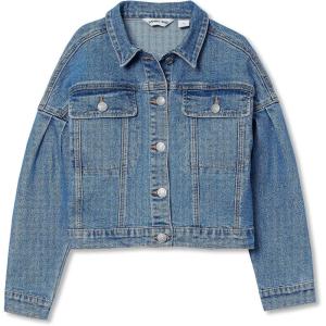 Lands’ End Girls Denim Jacket(Bay Blue Wash)