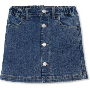 Lands’ End Girls Denim Skort(Grand Blue)