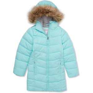 Lands’ End Girls Fleece Lined Coat(Aqua Splash)