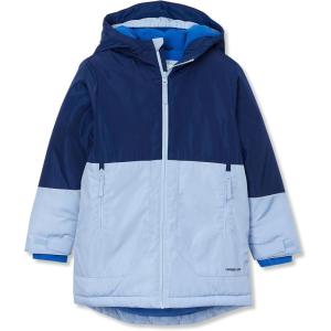 Lands’ End Kids Insulated Water Resistant Activity Jacket(Medieval Blue/Soft Blue)