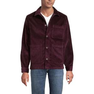 Lands’ End Men’s Corduroy Chore Jacket(Lush Burgundy)