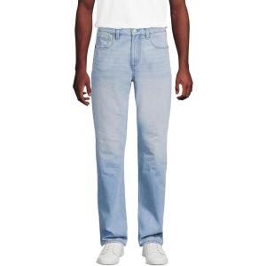 Lands’ End Men’s Rigid Classic Fit Jean(Light Northshore Wash)